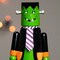 Frankensteins Monster Halloween Nutcracker Decorative Gothic Figurine for Spooky Display 10.5 Inches